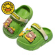 
G.DUCKKIDS children's hole shoes summer new style boy cute non-slip girls wear bag-toe slippers soft-soled baby sandals Green 29 size 30 [170mm]