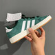阿迪达斯（adidas）休闲鞋男女鞋2025夏季新款Grand Court Alpha 翻毛皮低帮情侣运动 IH6187绿色 42 (260mm)
