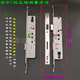 Bridge Bridge en aluminium Swing Porte de connexion Berrouillage 9235 ALLIAGE ALLIAGE 9230 ACIER PLASTIQUE REPLACTIV