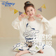 
Disney girls pajamas pure cotton long sleeve suit spring and autumn thin medium and large children cartoon cute little girl children's home clothes XSA-14065 [cloud sense skin-friendly] 105