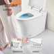 Anhua Annwa Nouveau rougeur automatique Light Smart Toilet Integrated Machine chauffée SIPHON Electric Toilet Souet Sensage de pied Flushing Niq305 305 Distance de fosse (applicable à 290 ~ 380 mm)