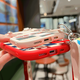 WAIDM is suitable for Huawei Enjoy 60pro mobile phone case for girls Enjoy 60 protective case for women Hi Enjoy 60por soft shell silicone full-pack anti-fall wristband bracket new style bracelet crossbody [slant cross red] HH1390 Huawei Enjoy 60 Pro