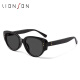 
Fall in love with sunglasses retro cat eye GM sunglasses men and women small frame big face round face UV anti-ultraviolet driving glasses