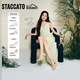 Sijiatu Yang Mi same style as 2025 autumn Burano fairy stiletto high heel sandals EC134CH5 vanilla cream rice 36