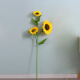 
Jiu Qiangu simulated sunflower large bouquet ornaments living room floor decoration sunflower 3 heads high 120cm simulated flowers 1389