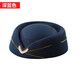 Stewardess Hut Frauen Etikette Hut Beret Frauen Frühlings- und Sommerluftfahrtschulenbühnenbilder Aufführung Cos Stewardess Hut Burgund One Size 56-58