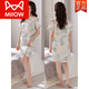 Catman (MIIOW) LUXE LUXE LUXE LUXE LUXE LUXEUR HIGHNE de gamme toute nouvelle soie de nuit à manches courtes fraîches pour 2024 pour le MD9921 L (poids recommandé de la soie d'été pour femmes (Jin est égal à 0,5 kg]))
