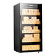 Bacchus Cigar Cabinet Frequency Converter Adjustable Humidity Large Capacity Constant Temperature and Humidity Humidifier Compressor Household Cedar Wood Embedded Alcohol-raised Bare-raised Red Wine Cigar Energy-Saving Air-cooled Frost-free WiFi Model Clean Ammonia + Frequency Converter 4 Layers 1.2 Meters 188L