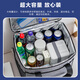 Geshu insulation box refrigeration insulation bag portable insulation bag outdoor cold box large capacity takeaway breast milk freshness box 22L
