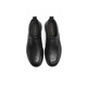 Red Dragonfly Casual Leather Shoes 2025 Spring New Men's Genuine Leather Shoes Business Middle-aged and Elderly Daddy Shoes WTA15051 Black 42