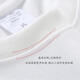 Rein weißer 500 g schweres T-Shirt reines Baumwollverdickte Fadenausschnitt kurzschläfe Übergröße Mody Brand Drei-Polel-Halbhülse schwarz-320 g schweres M Empfohlen 120-140jin [Jin ist 0,5 kg]