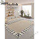 Clcey Tianjin Cui Huangkou Wohnzimmer Teppich Leicht Luxus High-End-Sinn kostenlos Waschmittel verdickte neue Schlafzimmerbodenmattenflocken Sofa Gummi-Gummi-Tianjin ZJ691 240 cm400cm [neues Upgrade von Crystal Fleece]