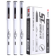 晨光（M&G）GP1390 黑色ST尖锥中性笔/签字笔/水性笔 0.5mm GP1390 蓝色 12支装
