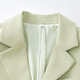 IEF/Aiyifu Jacket 2025 Autumn New Korean Version Small Fashionable Commuting Temperament Versatile Suit Green M