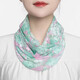 Sunscreen mask, neck-type thin neck-protecting scarf, summer face covering, versatile ear veil neck cover, cool style, size 23, elastic
