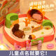 Timini Pet Restoration House Little Eichhörnchen Hühnerspielzeug Haus Simulation kleines Tier Kinderspielzeug Mädchen Geburtstagsgeschenk Grundversion kann Kaninchen -Waschen Eichhörnchen anrufen und ein Eichhörnchen (Brown) erheben.