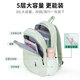 Pull back schoolbag female ins high-looking and burden-reducing lightweight junior and high school student backpack college student large-capacity computer backpack