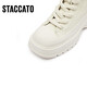 Sigatus neue Winter Rock Radio Wave Martin Stiefel Dicke einzige High-Top-Stiefel High-Top-Schuhe für Frauen S2858DD3 Creme Weiß 38 38