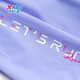 
XTEP (XTEP) 2024 summer new style for women's middle-aged and children's half-body pleated skirt, anti-exposure sports pants skirt 676224944047 Kale purple 160