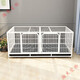 Yuhualuo dog cage, rabbit cage, breeding cage, pigeon cage, large special family breeding cage, three-layer breeding cage, cat cage, white, three-layer 156*77*195cm partition
