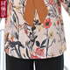Colisie Mom Fashion Set Summer Kurzärmler gedrucktes T-Shirt Rich Lady Skin-freundlich und atmungsaktives Chiffon-Hemd Frühling und Sommerhosen ARY-6630 Little Red Flower [Single Top] 2XL (empfohlen 100-115 Jin [Jin gleich 0,5 kg])