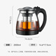 TIANXI heat-resistant large-capacity glass teapot thickened tea set tea water separator large-capacity tea infuser 2000ml