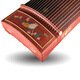 Dunhuang Brand Guzheng Shanghai National Musical Instrument Factory 1 21-String Guzheng 694L Patché à pivoine de bon augure coloré