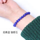DRLS Swarovski Zirconia Old Phoenix Gold Store Style High Cat's Eye Bracelet Women's Light Luxury Summer Bracelet 2024 New Tanzanite Blue Cat's Eye + Exquisite Gift Box 6mm