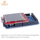 2.2-inch TFT touch LCD screen display expansion board with temperature module ILI9225 with video tutorial