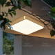 Mirror de corazón de corazón Luz de techo al aire libre de cobre Villa ultra delgada Puerta de entrada Corredor Aisle Balcón Ligero Ligera de la luz del patio a prueba de mosquito X3893-400*600/rectangular