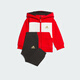 Adidas (adidas) Adidas Ropa para niños Spring Baby Baby Boys Boys Red Sports Sports Traje de manga larga JF3881 JF3881 104cm