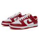 Nike (Nike) [moderno] zapatos para hombres nuevos zapatos de verano, transpirable y resistente a la tapa baja resistente a los deportes y zapatos antideslizantes y de ocio DD1391-602 blanco y rojo 42.5