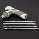 Type Telescópico Intercambio de intercambio de ajuste de destornillador Combinación de lotes de destornillador Fukuoka FO-9214 Ratchet T-Type Llence destornillador FO-9214