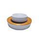 XMSJ Fibre-verre Piscine Piscine Sage de banc extérieur Mall Meichen Leisure PARK PARK SQUAGE POT ROND POT LED DE FLOORT DE FLORM 14070