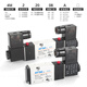 Válvula solenoide del panel neumático de Airtac 4M210-08 310-10 24V 220V Válvula de aire de control de inversión 4M12006