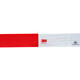 3M3M反光标识车身警示标识简易20片装单片5cm*30cm 983D 红色 