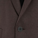 Lilang Light Fashion Men's Mension's Clothing [Far Infrarared Warm] Шерстяное пальто мужская длинная шерстяная куртка Q4DYR204 Темно -коричневый L (170)