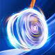 Juke yo-yo Children's Yo-Yo Swirl Automatic Swirl Sleep Sleep Live Débutants pour débutants Alloy Yoyo Ball White Ling Beast Soul [ALLIAL COLORFURFUR LE METAL résistant à la chute
