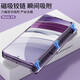 Shell Jazz Huawei MateX5 mobile phone case folding screen MateX5 collector's edition shell film integrated high-end anti-peeping high-definition electroplating magnetic central shaft hinge bracket full-inclusive anti-fall protective case Huawei MateX5 [Feedy Black] [High Definition Model]