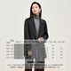 Shandubila double-sided woolen coat for women autumn and winter mid-length small style high-end woolen coat
