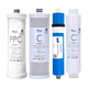 Adaptation de l'élément de filtre Lebowei Élément filtrant du purificateur d'eau Qinyuan KRT3800 / 3820 / 2800/3890 Osmosis RO RO MEMBRANE Élément de filtre Filtre Adapté à l'élément de filtre à élément de filtre de Qinyuan KRT-3820)