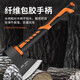 美科（MYTEC）斧头劈柴神器剁骨刀家用户外砍树大精钢斧小开山斧子木工专用工具 TPR包胶柄斧400g【不掉头】