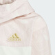 阿迪达斯 （adidas）男女童装春季红色款加绒连帽运动夹克外套JF3879 JF3880 104cm