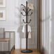 Qiyinge floor-standing coat rack, bedroom coat rack, floor-standing clothes rack, living room bag rack, household large coat rack