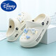 Disney (Disney) Girls and Children's Hole Shoes Schuhe Sommer DIY Indoor Anti-Rutsch Baotou Anti-Kollision Eltern-Kind mittel- und großer Outdoor-Verschleiß Strandsandalen 021 Astronaut Pink 24-25 (Innenlänge beträgt ca. 170)