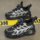 Chaussures de garçons Heacooa Sandales Sandales Summer 2025 Nouveau style Baotou Chaussures de cadre pour enfants moyens Big Boys Chaussures de trous de plage blanc 39