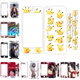 膜鹿堂适用适用iPhone5S彩膜前后苹果SE钢化膜卡通5代后壳贴纸来图定制 苹果5/5S/SE钢SF-13882iphone