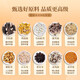Reciprocity, mushroom gift box, dry goods gift box, mountain treasure gift box, gift morel high-end gift gift for elders and leaders high-end New Year goods, mountain treasures ten-pin gift box-Aima orange 688g