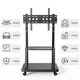 Beishi Mobile TV Bracket (32-100 inches) Universal floor-standing TV hanger TV cart Video conferencing display mobile cart floor-standing TV bracket 32-70 inches Home and business dual-use Enhanced load-bearing