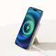 Xiaomi (MI) Magnetic Power Bank 2Qi2 Certified 6000mAh True 15W Wireless Fast Charging Power Bank for Apple iPhone 15/14/13 Comes with Stand Gray Blue